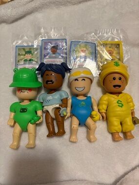 Collectible Roblox Twilight Daycare 5” Dolls Bulk Lot of 4